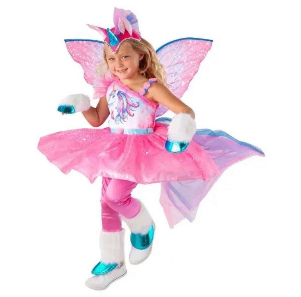 Teetot & Co., Inc. Winged Unicorn Halloween kids costume size 5-6 worn once